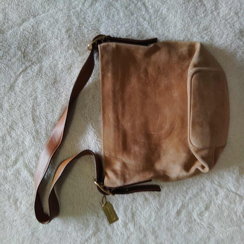Coach shoulder bag, Used, Tan, NO: C2s-9187 - Picture 3 of 9